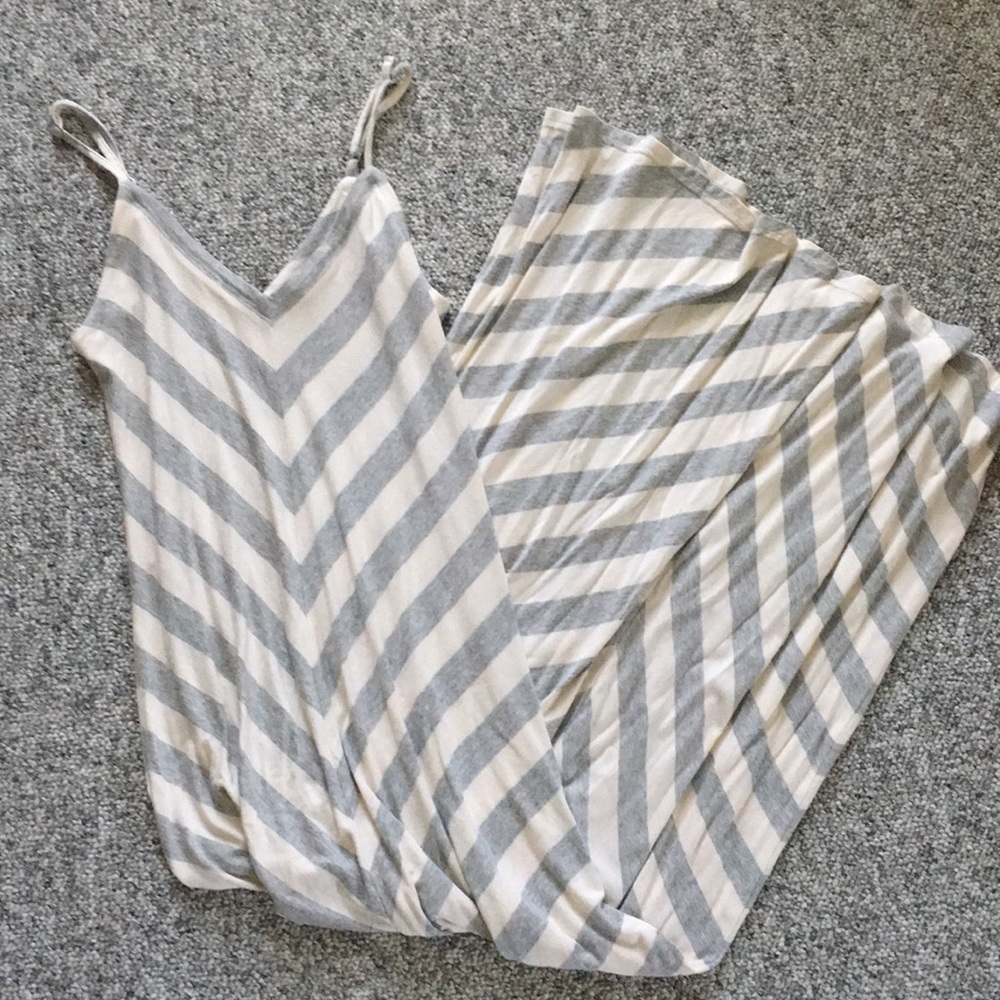 Chevron Maxi Dress